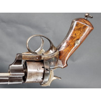 Armes de Poing REVOLVER ESCOFFIER SUR BREVET LEFAUCHEUX 1862 TRIPLE ACTION 12mm BROCHE  - FRANCE Second Empire {PRODUCT_REFERENC