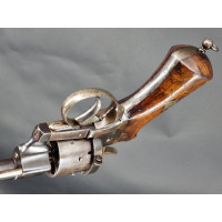 Armes de Poing REVOLVER ESCOFFIER SUR BREVET LEFAUCHEUX 1862 TRIPLE ACTION 12mm BROCHE  - FRANCE Second Empire {PRODUCT_REFERENC