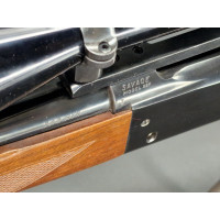 Chasse SAVAGE Modèle 1899 CARABINE de CHASSE Calibre 243 Winchester à LUNETTE TASCO MONTAGE PIVOTANT K4 60B - USA XIXè {PRODUCT_