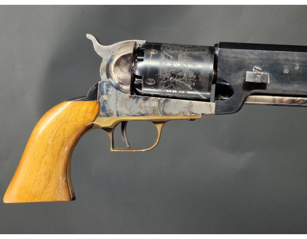 Handguns ENORME REVOVLER DRAGOON WHITNEYVILLE  1847 WALKER par S. MARCO en Calibre 44 - Italie XXè {PRODUCT_REFERENCE} - 6