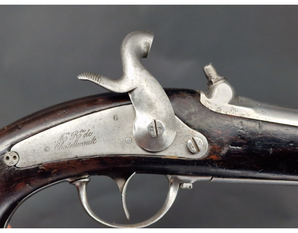 Handguns PISTOLET DE GENDARMERIE  Modèle 1842  Mre  ROYALE DE TULLE 1846  -  FRANCE Louis Philippe {PRODUCT_REFERENCE} - 2