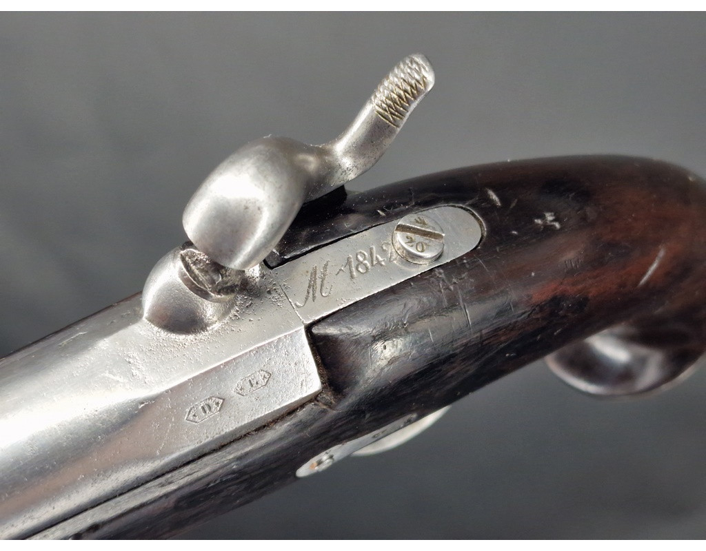 Handguns PISTOLET DE GENDARMERIE  Modèle 1842  Mre  ROYALE DE TULLE 1846  -  FRANCE Louis Philippe {PRODUCT_REFERENCE} - 5