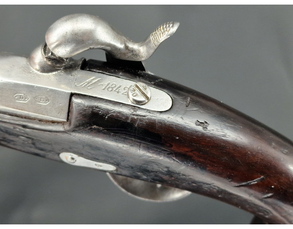 Handguns PISTOLET DE GENDARMERIE  Modèle 1842  Mre  ROYALE DE TULLE 1846  -  FRANCE Louis Philippe {PRODUCT_REFERENCE} - 8