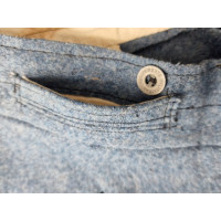 Militaria WW1 PANTALON TROUPE POILU BLEU HORIZON INFANTERIE MONTE Modèle 15 Bh daté 1915 - France première guerre mondiale {PROD