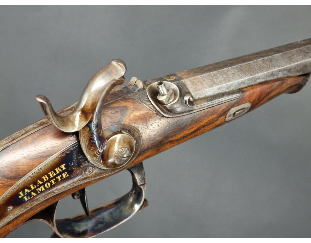Handguns COFFRET PAIRE PISTOLETS TYPE 1833 OFFICIER PAR LAMOTTE à SAINT ETIENNE {PRODUCT_REFERENCE} - 10