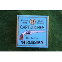 Munitions  BOITE DE MUNITIONS PN Cartouches CALIBRE 44 RUSSIAN {PRODUCT_REFERENCE} - 1