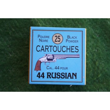 BOITE DE MUNITIONS PN Cartouches CALIBRE 44 RUSSIAN