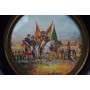 ANTIQUITES MINIATURE RONDE  PEINTURE NAPOLEON scène de BATAILLE XIXè {PRODUCT_REFERENCE} - 4