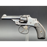 Armes de Poing REVOLVER DE PRISE  !  SMITH ET WESSON  SAFETY HAMMERLESS DOUBLE ACTION CALIBRE 32 S&W court -  USA XIXè {PRODUCT_