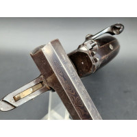 Armes de Poing PISTOLET D' OFFICIER à CARTOUCHE PAPIER  INVENTION   LEPAGE   ARQUEBUSIER DU ROI   -  France XIXè {PRODUCT_REFERE