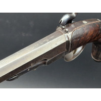 Armes de Poing PISTOLET D' OFFICIER à CARTOUCHE PAPIER  INVENTION   LEPAGE   ARQUEBUSIER DU ROI   -  France XIXè {PRODUCT_REFERE