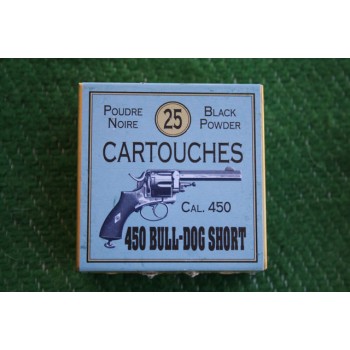 BOITE DE 25 MUNITIONS DE RECHARGEMENT - CALIBRE 450 BULLDOG