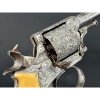 Armes de Poing REVOLVER de Luxe par  FAURE LEPAGE modèle 1872   Calibre 7mm Centrale  Monogramme Emile Colleta  -  FRANCE XIXè {