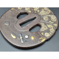 Art Japon TSUBA MARU GATA  KATANA  JAPON  EPOQUE EDO {PRODUCT_REFERENCE} - 4