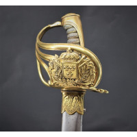 Armes Blanches SABRE DES GARDES DU CORPS DU ROI MODELE 1814 VERSAILLES - FRANCE RESTAURATION {PRODUCT_REFERENCE} - 1