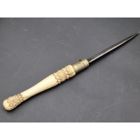 Couteaux Anciens & Divers Petit COUTEAU PLIANT ANCIEN MEDAILLE D ARGENT THIERS 1ERE CLASSE {PRODUCT_REFERENCE} - 1