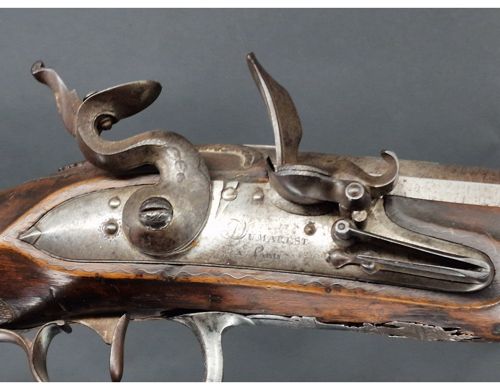 Armes Longues TROMBLON A SILEX par  DUMAREST à PARIS  vers 1820  -  FRANCE RESTAURATION {PRODUCT_REFERENCE} - 17