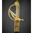 SABRE DE BORD OFFICIER DE MARINE MILITAIRE REPUBLIQUE BATAVE CHIEN DE MER 1795 - 1806 - FRANCE PAYS-BAS DIRECTOIRE CONSULAT