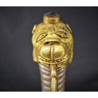 Armes et Objets de Marine SABRE DE BORD OFFICIER DE MARINE MILITAIRE REPUBLIQUE BATAVE CHIEN DE MER 1795 - 1806 - FRANCE PAYS-BA