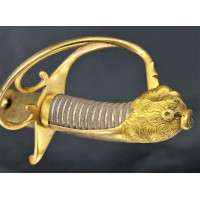 Armes et Objets de Marine SABRE DE BORD OFFICIER DE MARINE MILITAIRE REPUBLIQUE BATAVE CHIEN DE MER 1795 - 1806 - FRANCE PAYS-BA