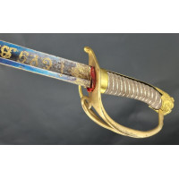 Armes et Objets de Marine SABRE DE BORD OFFICIER DE MARINE MILITAIRE REPUBLIQUE BATAVE CHIEN DE MER 1795 - 1806 - FRANCE PAYS-BA