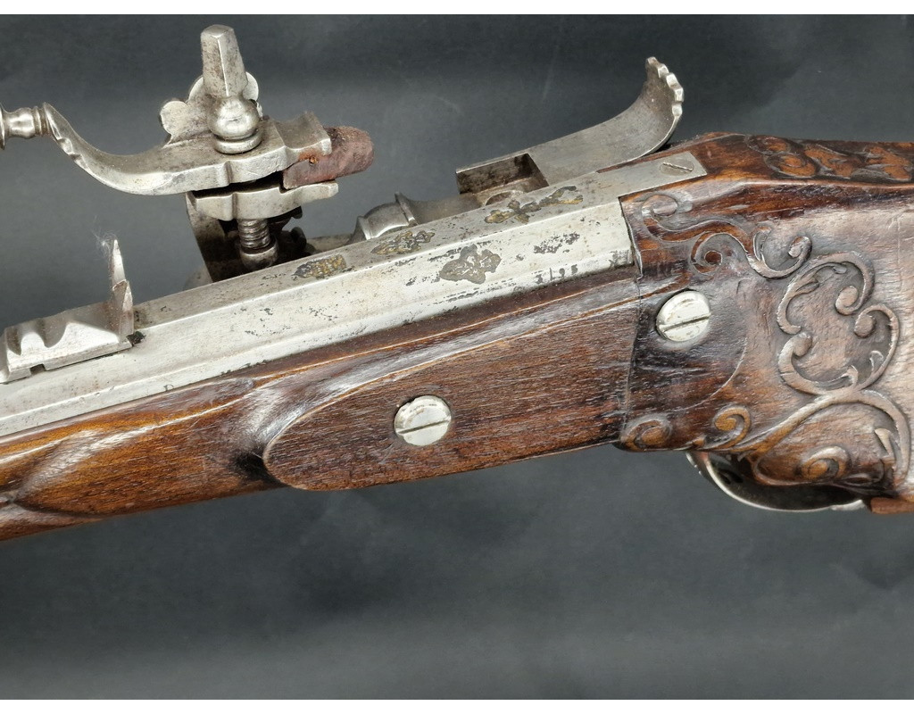 Armes Longues ARQUEBYSE DE CHASSE A ROUET par Antoni MANN 1700 -1720 - AUTRICHE XVIIIè {PRODUCT_REFERENCE} - 9