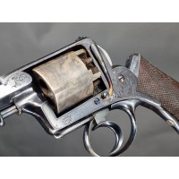 Armes de Poing REVOLVER OFFICIER DEANE ADAMS Modèle 1851 Auguste FRANCOTTE à Liège Calibre 44 - Belgique XIXè {PRODUCT_REFERENCE