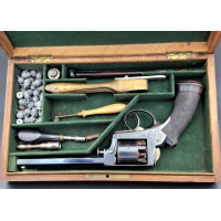 Handguns REVOLVER DEANE ADAMS Modèle 1851 par Auguste FRANCOTTE à Liège Calibre 44 - Belgique XIXè {PRODUCT_REFERENCE} - 2