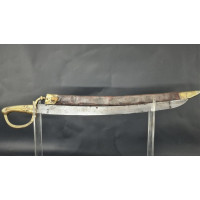 Armes et Objets de Marine SABRE DE BORD PORT DE MARSEILLE BRIQUET D'INFANTERIE DE MARINE MILITAIRE Modèle AN IX - 1801  -  FRANC