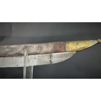 Armes et Objets de Marine SABRE DE BORD PORT DE MARSEILLE BRIQUET D'INFANTERIE DE MARINE MILITAIRE Modèle AN IX - 1801  -  FRANC