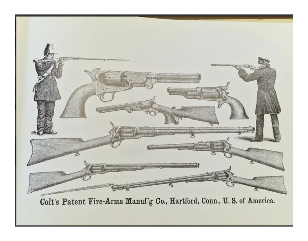 Armes Longues CARABINE 1855 COLT ARTILLERY MILITARY MODEL  CALIBRE 56  SECESSION WAR- USA XIXè {PRODUCT_REFERENCE} - 12