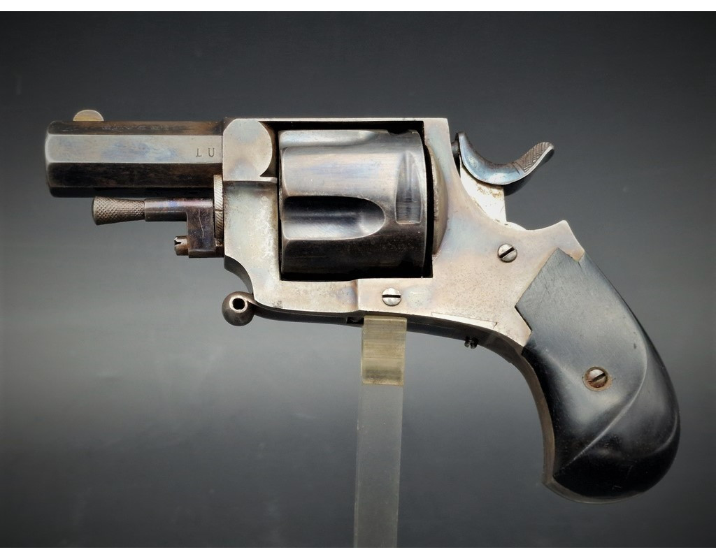 Handguns PETIT REVOLVER DE POCHE   PUPPY   CALIBRE 380   LEPAGE A PARIS   -  Belgique  France  XIXè {PRODUCT_REFERENCE} - 1