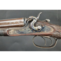 Armes Longues FUSIL DE CHASSE DE LUXE à CHIENS EXTERNES à SYSTEME PREYNAT SAINT ETIENNE LACOUTURE à Lyon CALIBRE 16 -  France XI
