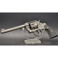 Catalogue Magasin LUXUEUX REVOLVER COLT NEW ARMY MODELE 1895 Gravé d'Usine Calibre 38LC  Long Colt -  USA XIXè BD1  N°214591 - 1