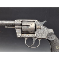 Catalogue Magasin LUXUEUX REVOLVER COLT NEW ARMY MODELE 1895 Gravé d'Usine Calibre 38LC  Long Colt -  USA XIXè BD1  N°214591 - 1