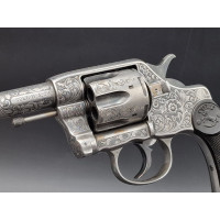 Catalogue Magasin LUXUEUX REVOLVER COLT NEW ARMY MODELE 1895 Gravé d'Usine Calibre 38LC  Long Colt -  USA XIXè BD1  N°214591 - 1