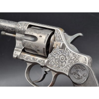 Catalogue Magasin LUXUEUX REVOLVER COLT NEW ARMY MODELE 1895 Gravé d'Usine Calibre 38LC  Long Colt -  USA XIXè BD1  N°214591 - 2