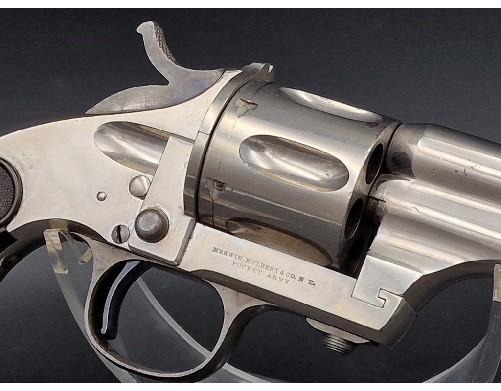 Handguns REVOLVER   MERWIN HULBERT   POCKET ARMY   Calibre 44 40 - US XIXè {PRODUCT_REFERENCE} - 15