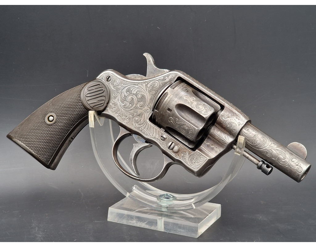 Armes de Poing COLT 1895 41LC GRAVER 3 pouces REVOLVER CALIBRE 41 Long Colt  - USA XIXè {PRODUCT_REFERENCE} - 1