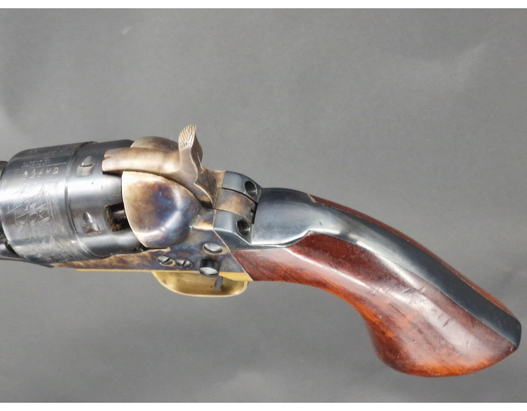 Catalogue Magasin PAIRE REVOLVERS Réplique Colt 1860 ARMY par UBERTI avec Ceinture Cuir - ITALIE XXè {PRODUCT_REFERENCE} - 11