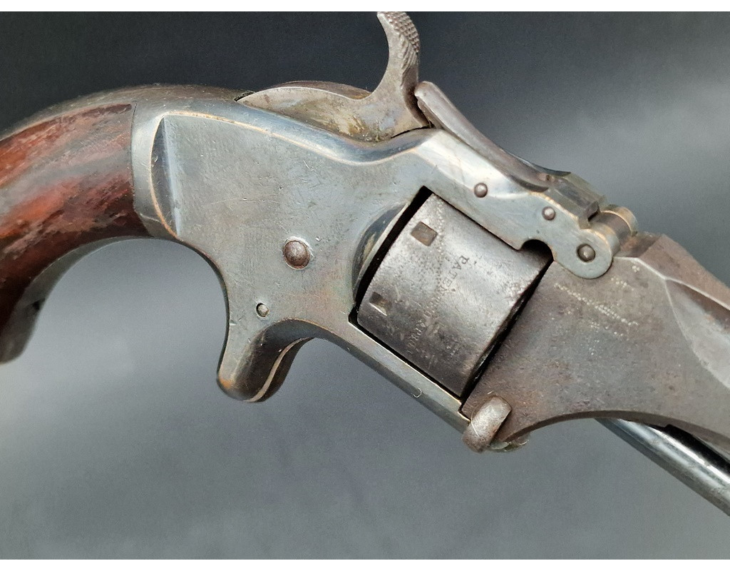 Armes de Poing REVOLVER SMITH ET WESSON MODEL N°1 SECOND ISSUE CALIBRE 22RF 1860 -1868 - USA XIXè {PRODUCT_REFERENCE} - 4