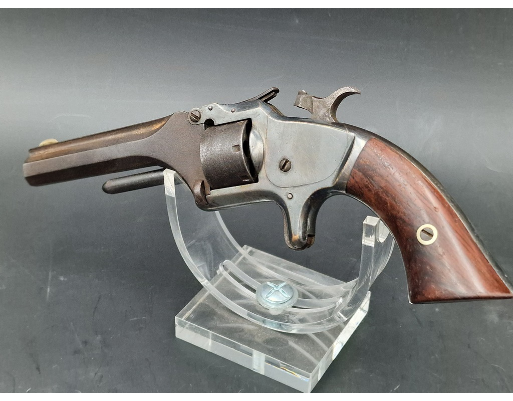 Armes de Poing REVOLVER SMITH ET WESSON MODEL N°1 SECOND ISSUE CALIBRE 22RF 1860 -1868 - USA XIXè {PRODUCT_REFERENCE} - 5