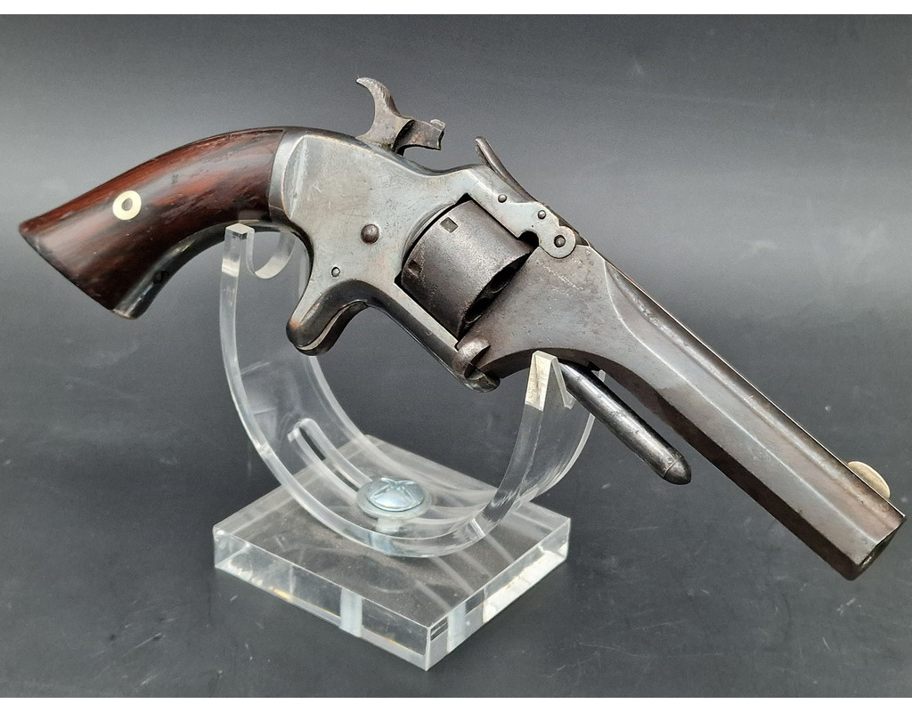 Armes de Poing REVOLVER SMITH ET WESSON MODEL N°1 SECOND ISSUE CALIBRE 22RF 1860 -1868 - USA XIXè {PRODUCT_REFERENCE} - 6
