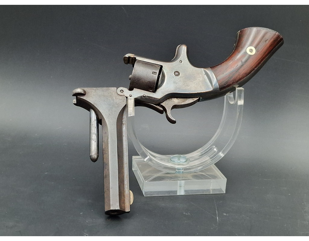 Armes de Poing REVOLVER SMITH ET WESSON MODEL N°1 SECOND ISSUE CALIBRE 22RF 1860 -1868 - USA XIXè {PRODUCT_REFERENCE} - 8