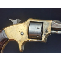 Armes de Poing REVOLVER ROLLING WHITE ARMS CO POCKET Calibre 22 RF pour SMITH ET WESSON 1860s- USA XIXè {PRODUCT_REFERENCE} - 6