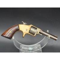 Armes de Poing REVOLVER ROLLING WHITE ARMS CO POCKET Calibre 22 RF pour SMITH ET WESSON 1860s- USA XIXè {PRODUCT_REFERENCE} - 2