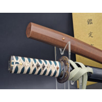 Art du Japon SUPERBE  TANTO  JAPON  HIZEN KUNI TADAYOSHI  CERTIFICAT NBHK {PRODUCT_REFERENCE} - 2