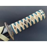 Art du Japon SUPERBE  TANTO  JAPON  HIZEN KUNI TADAYOSHI  CERTIFICAT NBHK {PRODUCT_REFERENCE} - 7