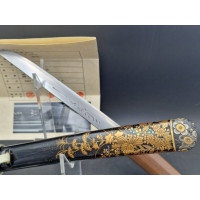 Art du Japon SUPERBE  TANTO  JAPON  HIZEN KUNI TADAYOSHI  CERTIFICAT NBHK {PRODUCT_REFERENCE} - 9
