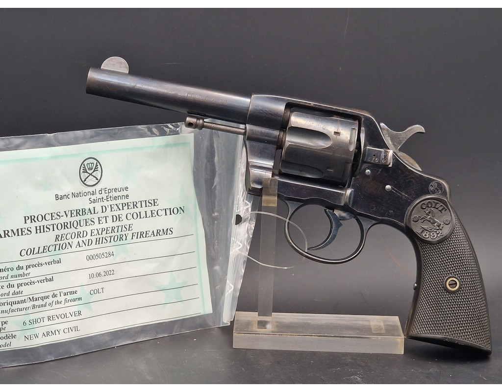 Handguns REVOLVER  COLT95 premier modèle 1892    4,5 pouces  38LC   CALIBRE 38 LONG COLT  -  USA XIXè {PRODUCT_REFERENCE} - 1